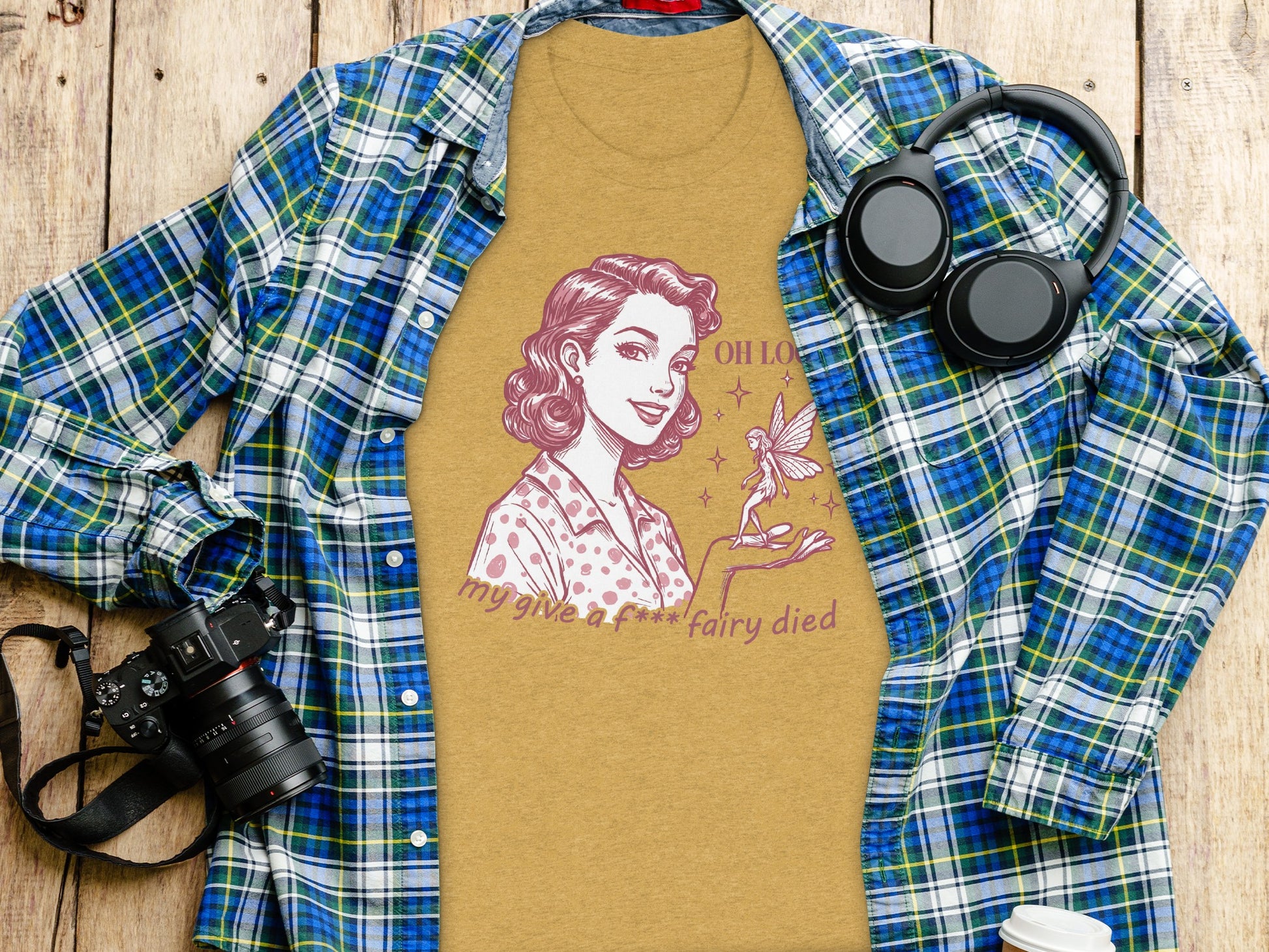 Oh Look My Give a Fairy Died Graphic Tee