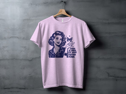 There It Goes My Last Flying F#ck Graphic T-Shirt