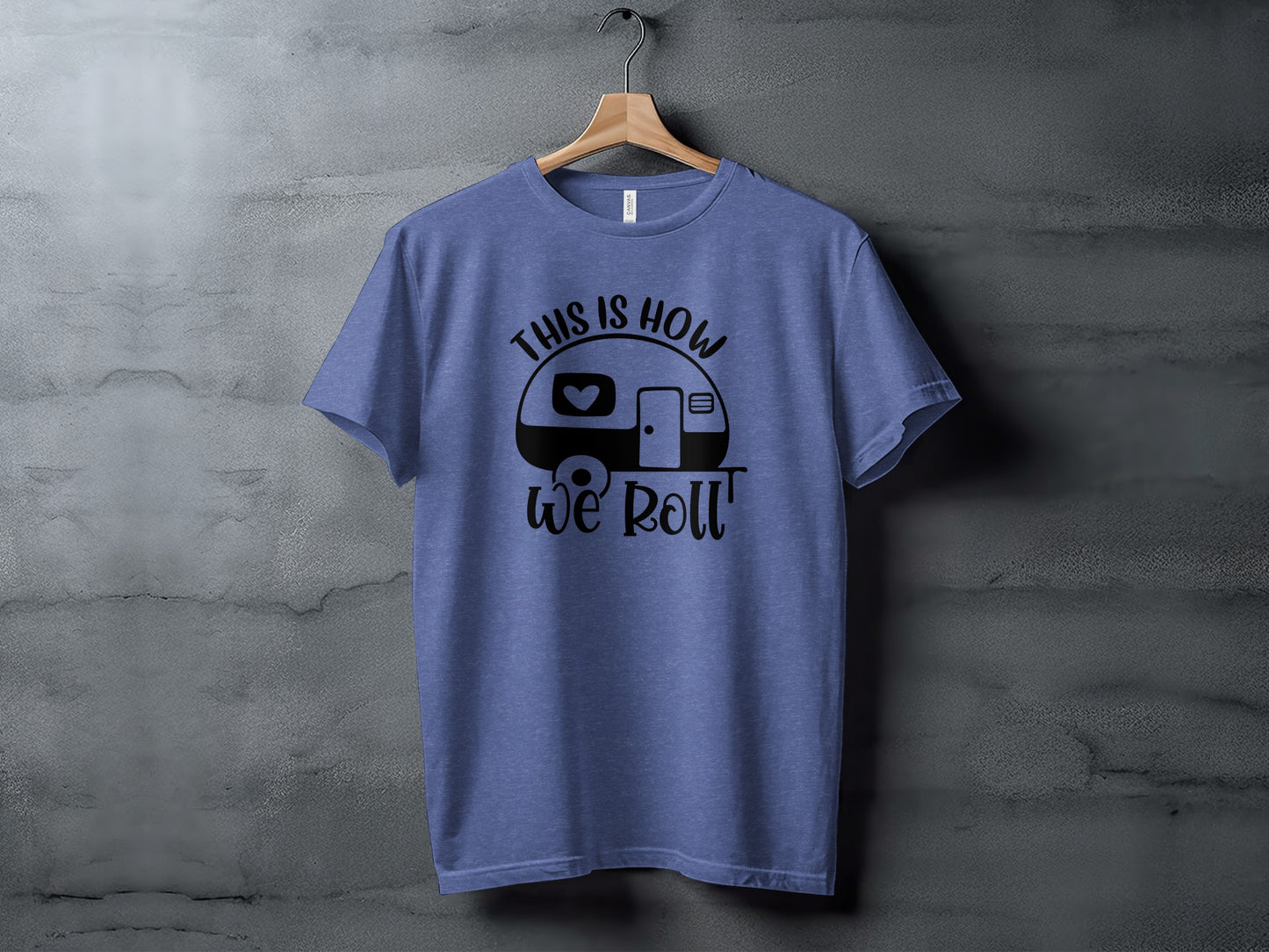 This is How We Roll Camper Graphic For Adventurers T-Shirt T-Shirt - Outdoor & Adventure Collection - Mile Marker 16 Gear by Cloud 16 Clothing Co.