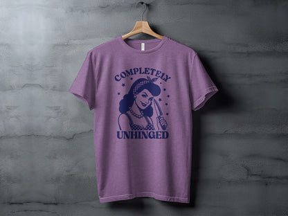 Completely Unhinged Graphic T-shirt for Unique Style