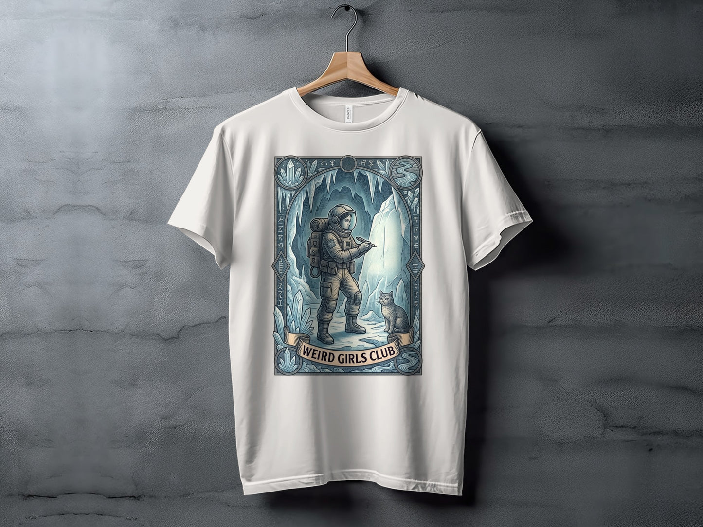 Weird Girls Club Cosmic Explorer T-Shirt - Black Label Series