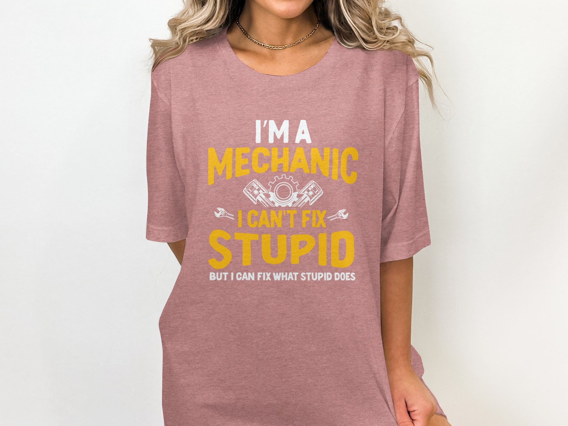 I'm a Mechanic I Can't Fix Stupid Graphic Tee