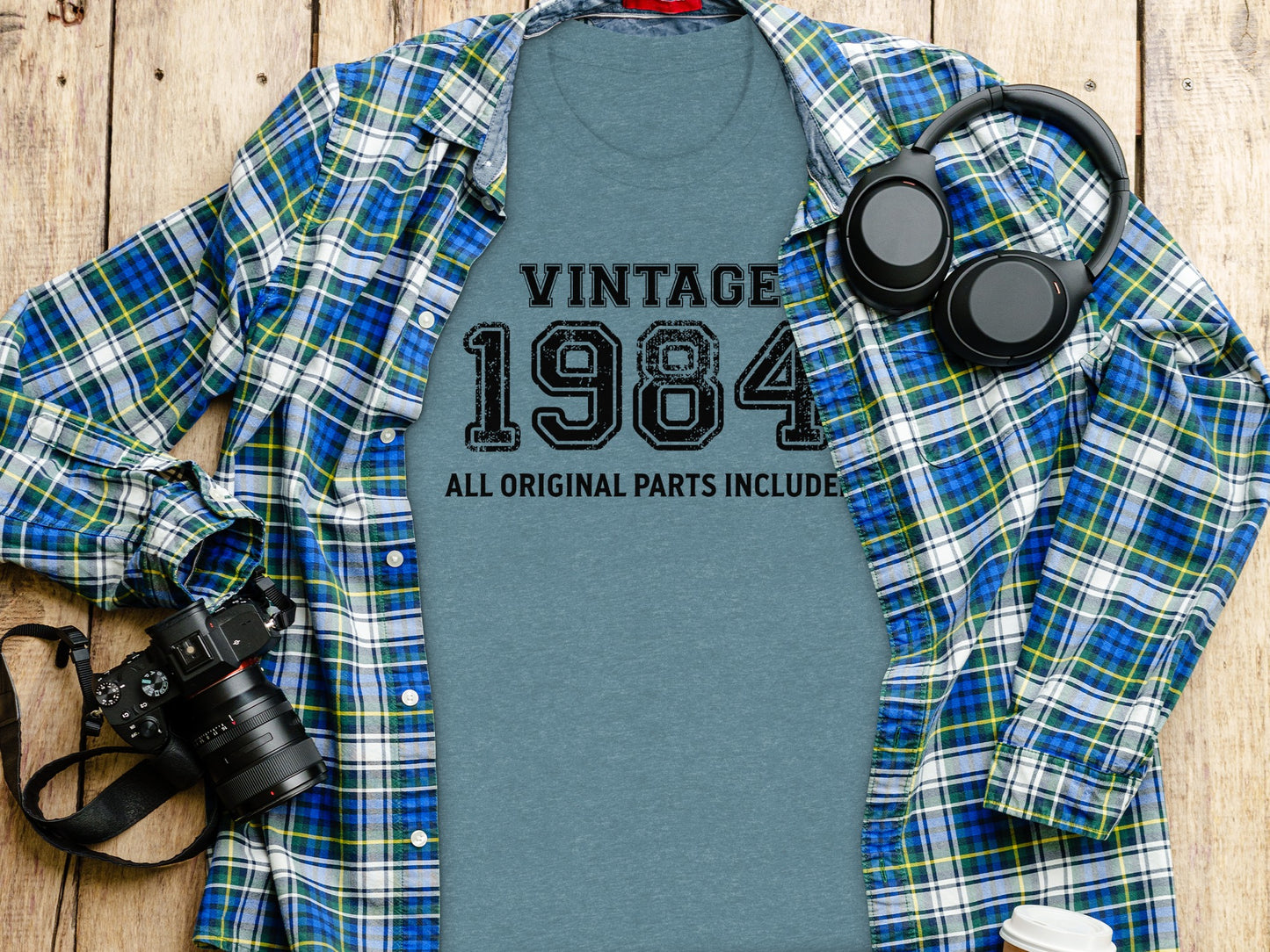 Vintage 1984 All Original Parts Included Shirt