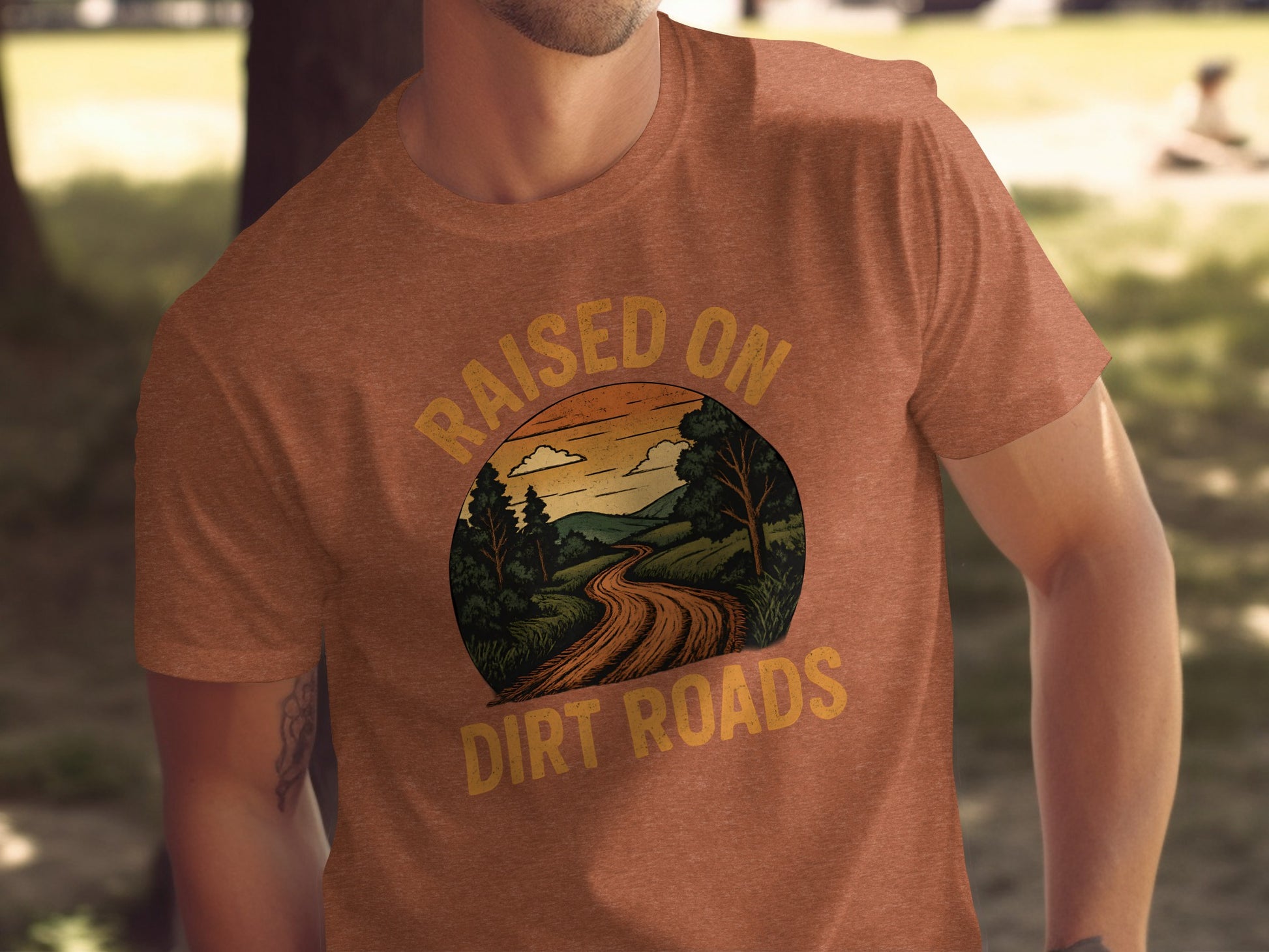 Raised On Dirt Roads Graphic T-Shirt Product