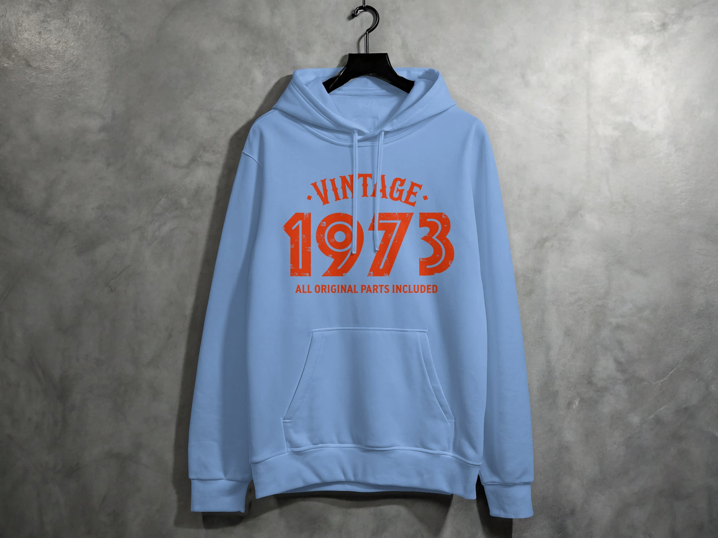 Vintage 1973 Hoodie All Original Parts Included