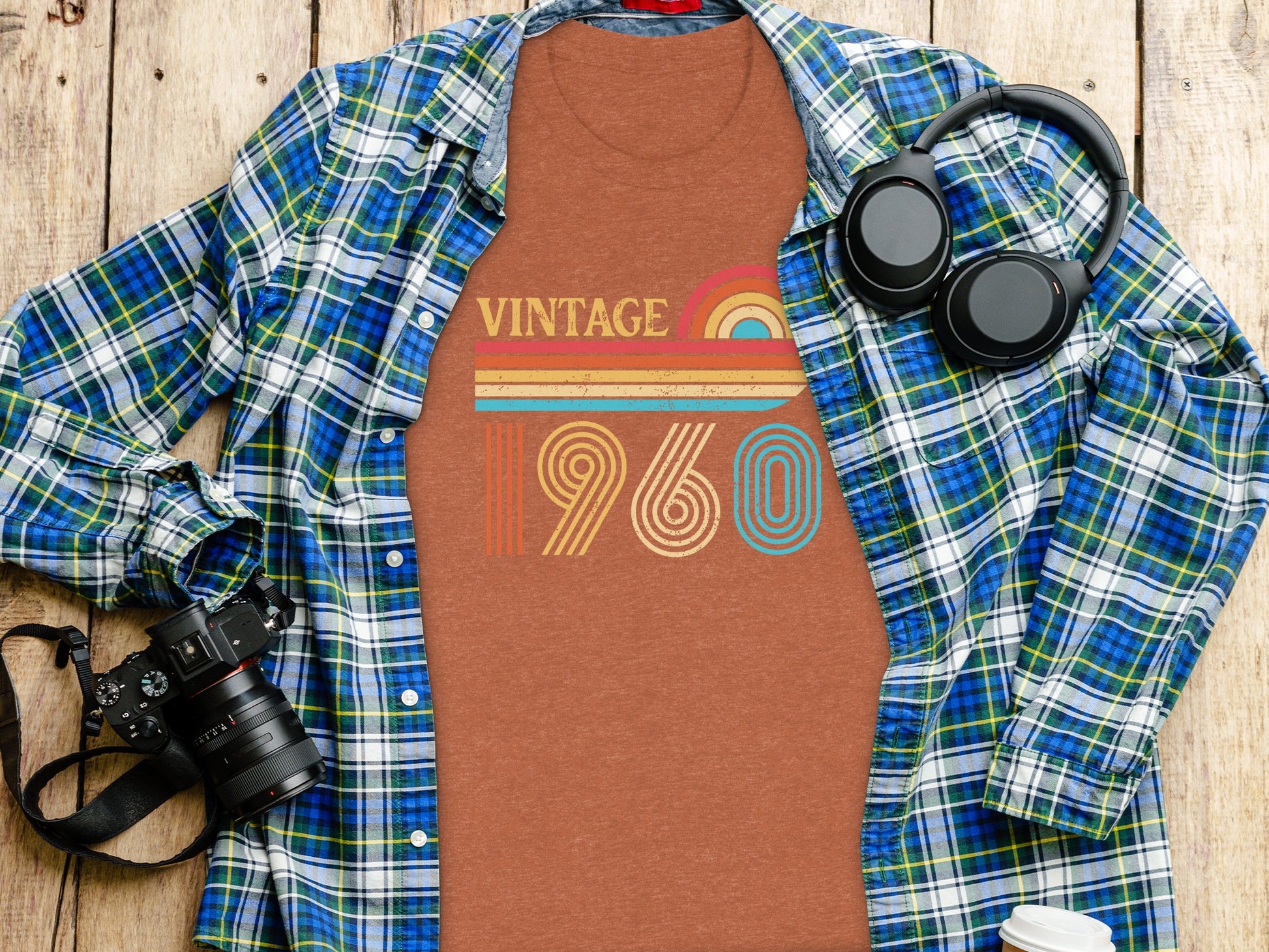 Vintage 1960 Retro Graphic Tee product