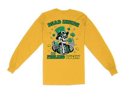 Scrappy Malone's Bar, Unique Design, Other Products, Bar Decor, Irish Theme, Lucky Clover Design, St Patricks Day Gift, Green, Circle T-Shirt - Scrappy Malone's Bar 100-Proof Humor - Cloud 16 Clothing Co.