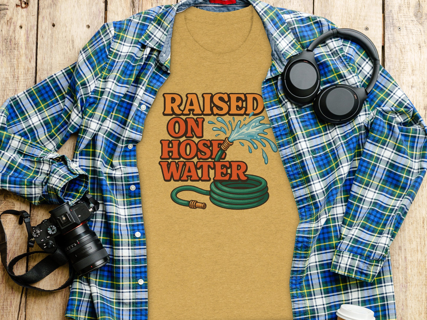 Raised On Hose Water Graphic Tee Shirt Product