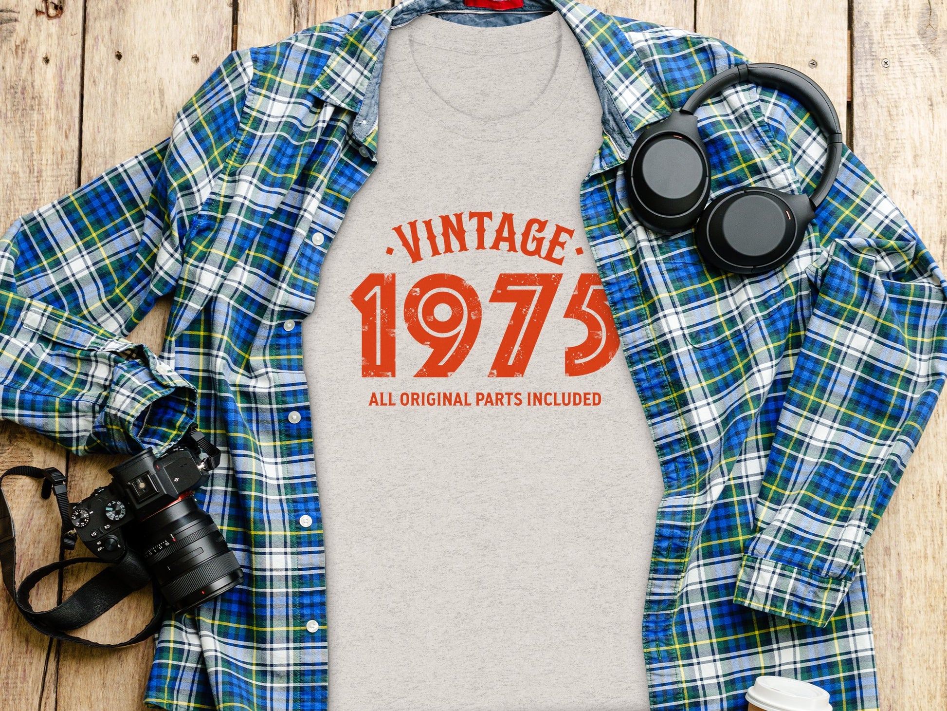 Vintage 1975 All Original Parts Included Shirt