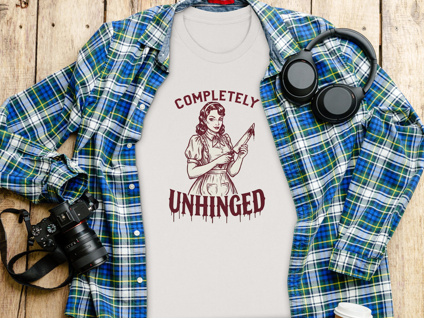 Completely Unhinged Graphic T-Shirt for Unique Style