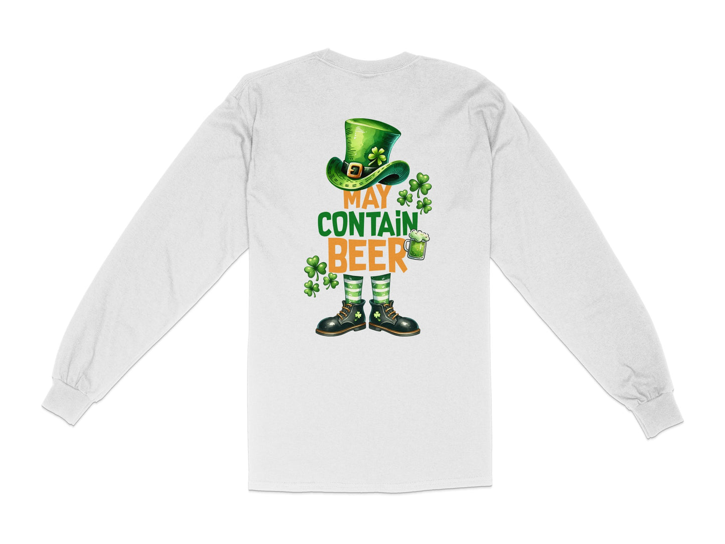 Scrappy Malone's Bar Art, Irish Pub Logo, Vintage Style Print, Other Products, Shamrock Design, Bar Sign T-Shirt - Scrappy Malone's Bar 100-Proof Humor - Cloud 16 Clothing Co.