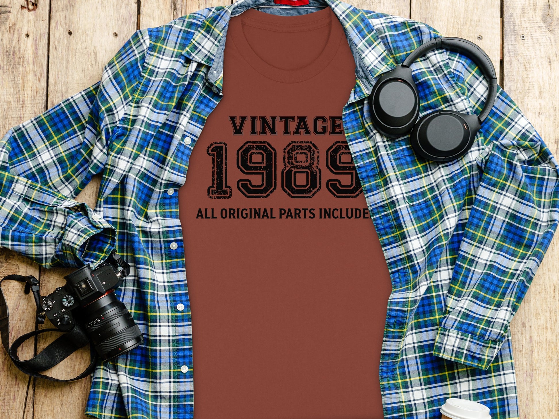 Vintage 1989 All Original Parts Included Shirt