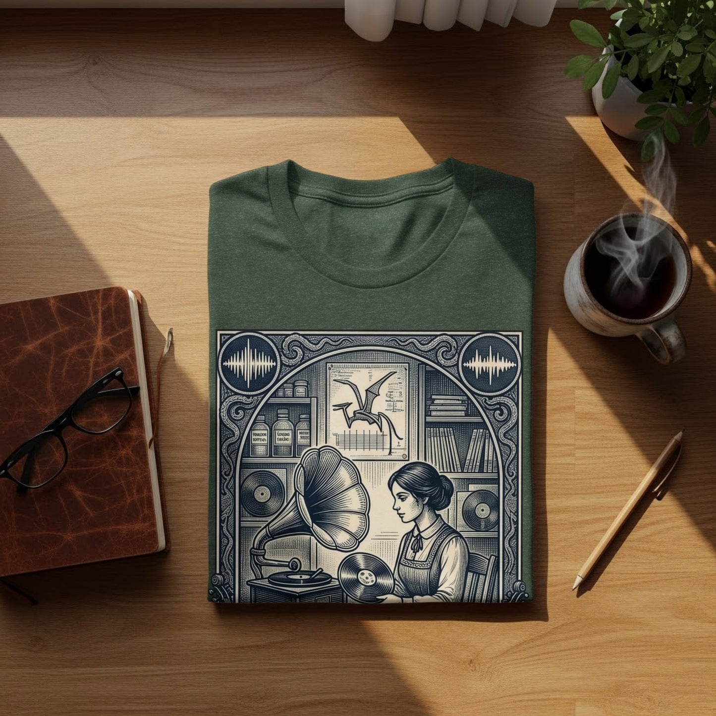 Weird Girls Club: Archivist's Melody Tee - Black Label Series