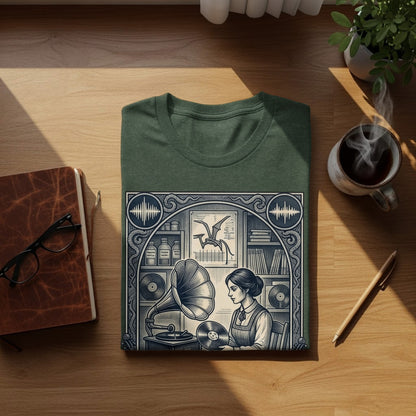 Weird Girls Club: Archivist's Melody Tee - Black Label Series