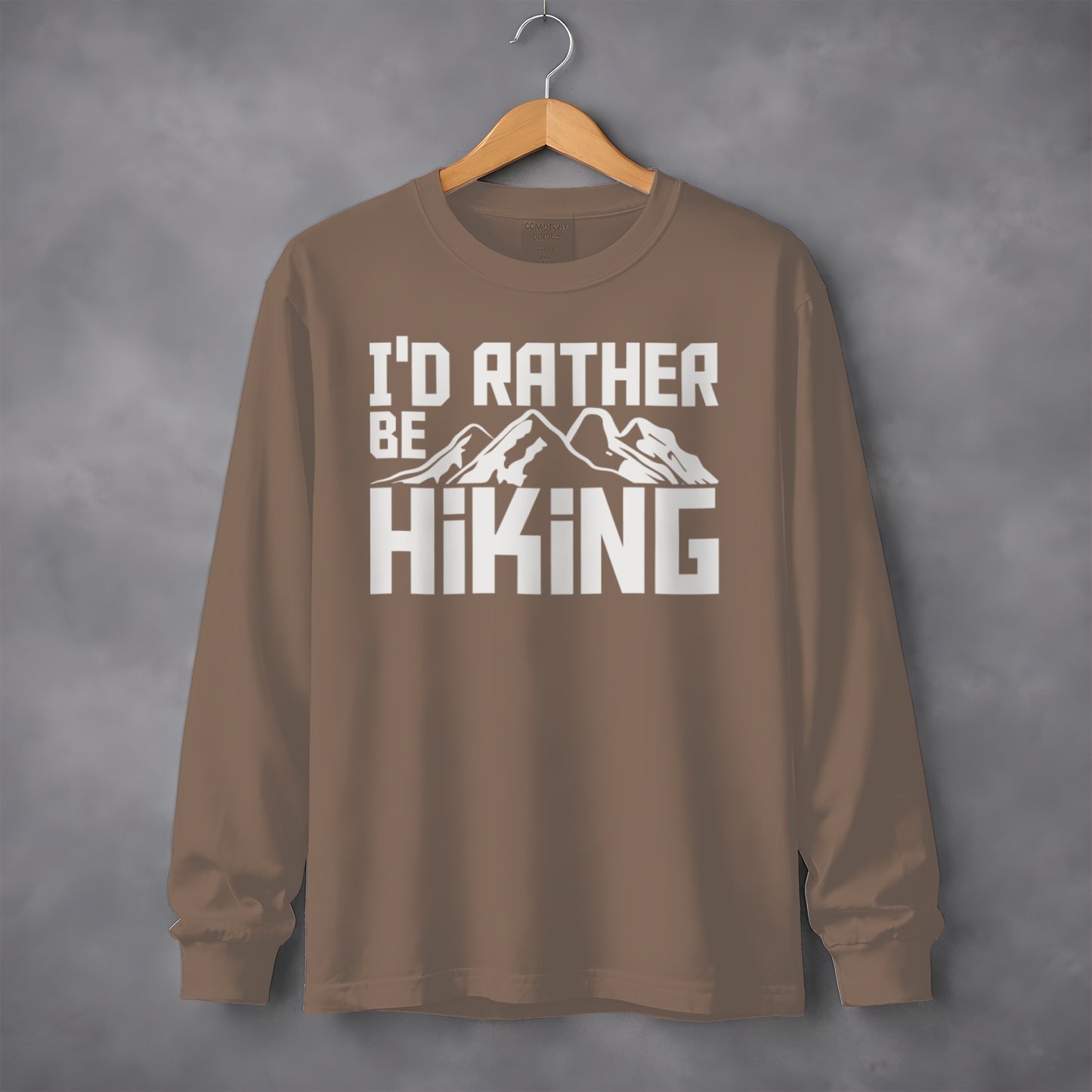 I'd Rather Be Hiking Long Sleeve Shirt Product