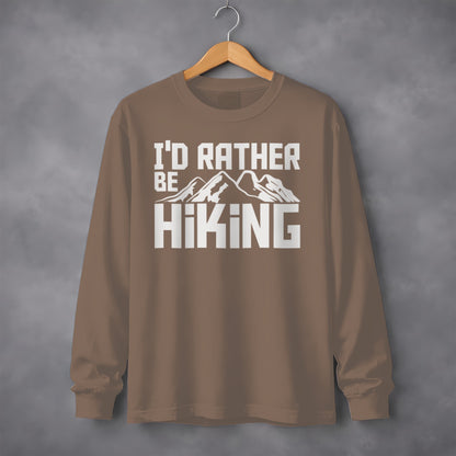 I'd Rather Be Hiking Long Sleeve Shirt Product