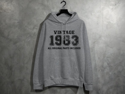 Vintage 1983 All Original Parts Included Hoodie