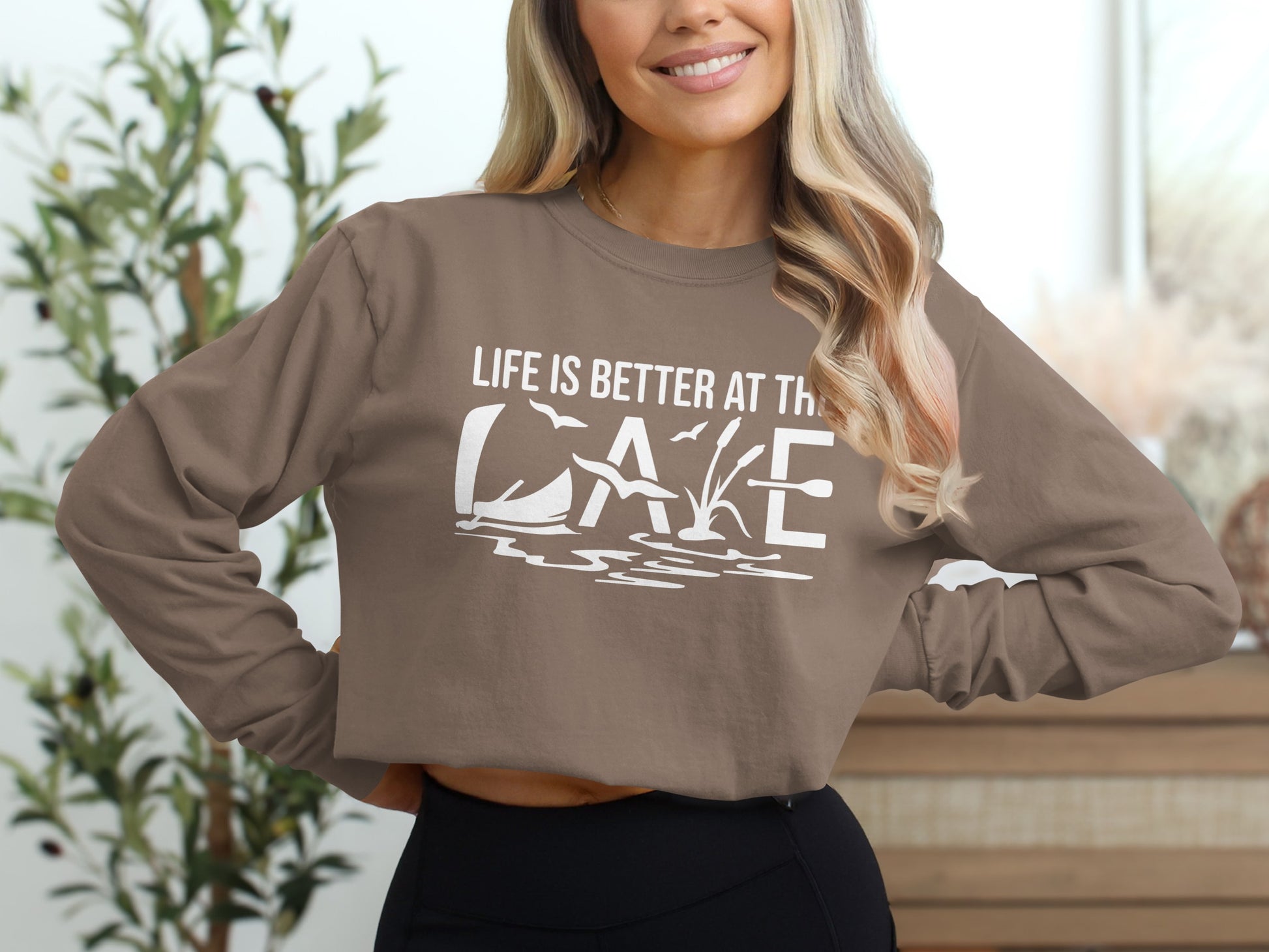 Life is Better at the Lake Long Sleeve Shirt