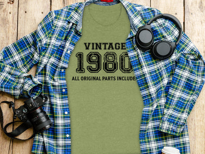 Vintage 1980 All Original Parts Included Shirt