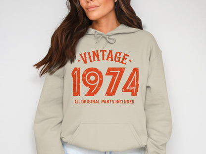 Vintage 1974 All Original Parts Included Hoodie
