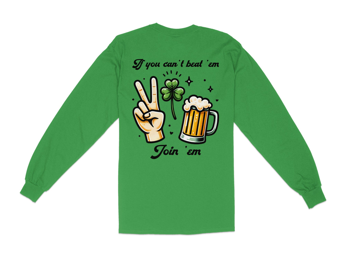 Scrappy Malone's Bar, St Patricks Day, Irish Bar, Shamrock, Retro Pub Sign, Custom Design T-Shirt - Scrappy Malone's Bar 100-Proof Humor - Cloud 16 Clothing Co.