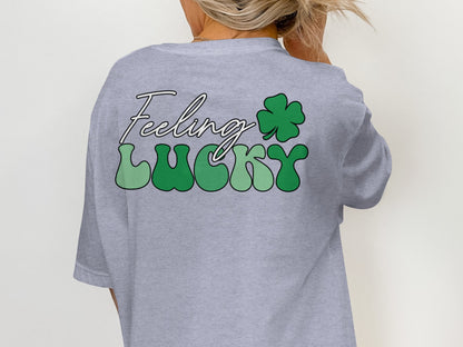 Scrappy Malone's Bar, Irish Pub, Shamrock, Round, Green, Vintage T-Shirt - Scrappy Malone's Bar 100-Proof Humor - Cloud 16 Clothing Co.
