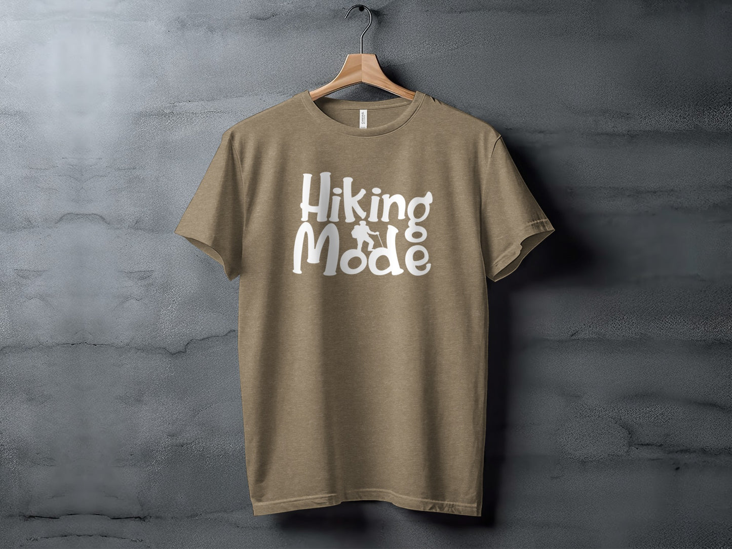 Hiking Mode Funny Outdoor Adventure Hiker Nature T-Shirt T-Shirt - Outdoor & Adventure Collection - Mile Marker 16 Gear by Cloud 16 Clothing Co.