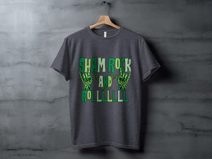 Sham Rock and Rollllll Graphic T-Shirt