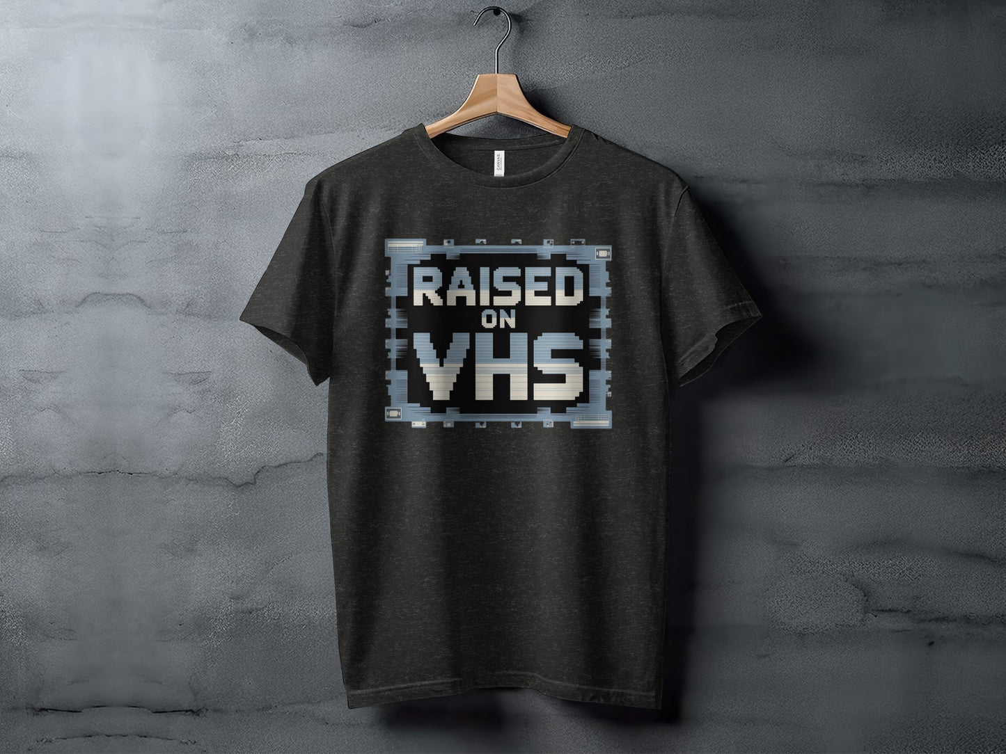 Raised On VHS Classic Retro Graphic T-Shirt