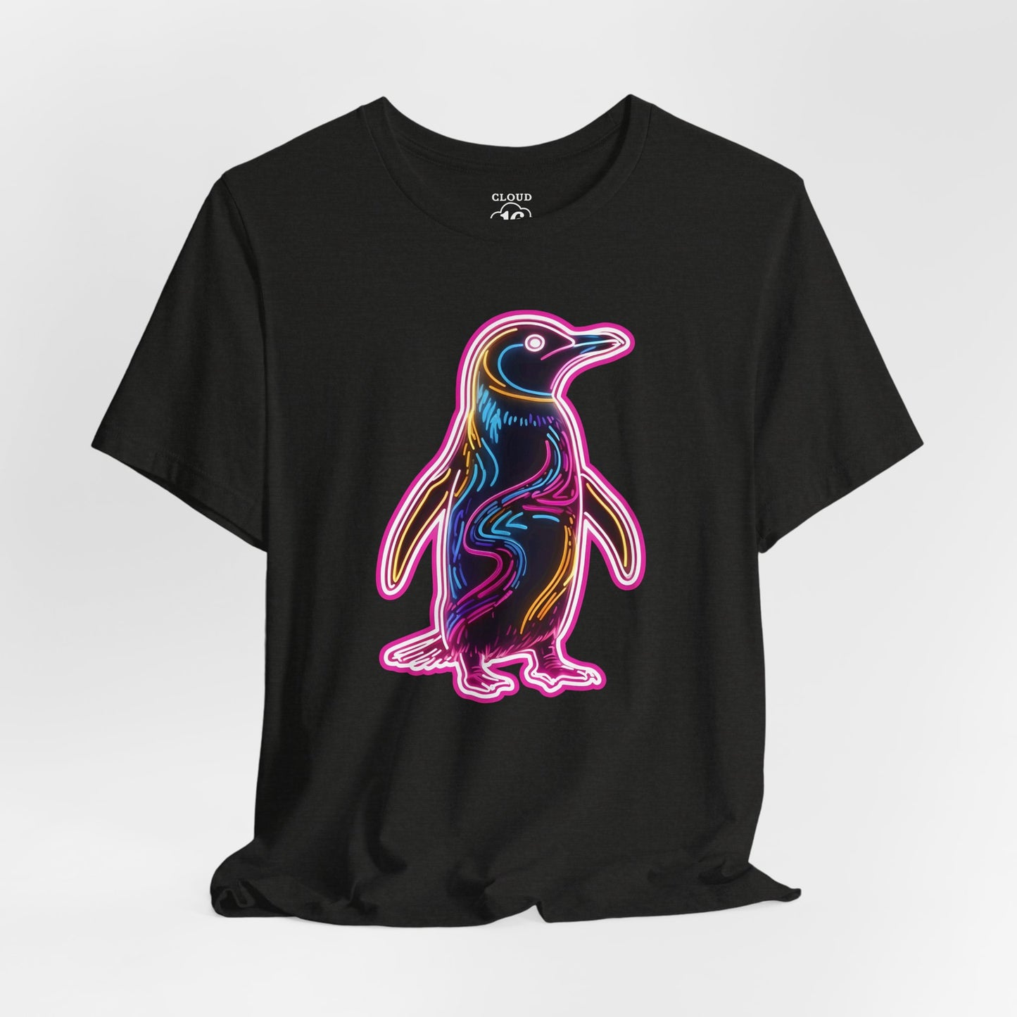 Vibrant Penguin T-Shirt - Cute Animal Graphic Tee for Men & Women | Fun Summer Apparel