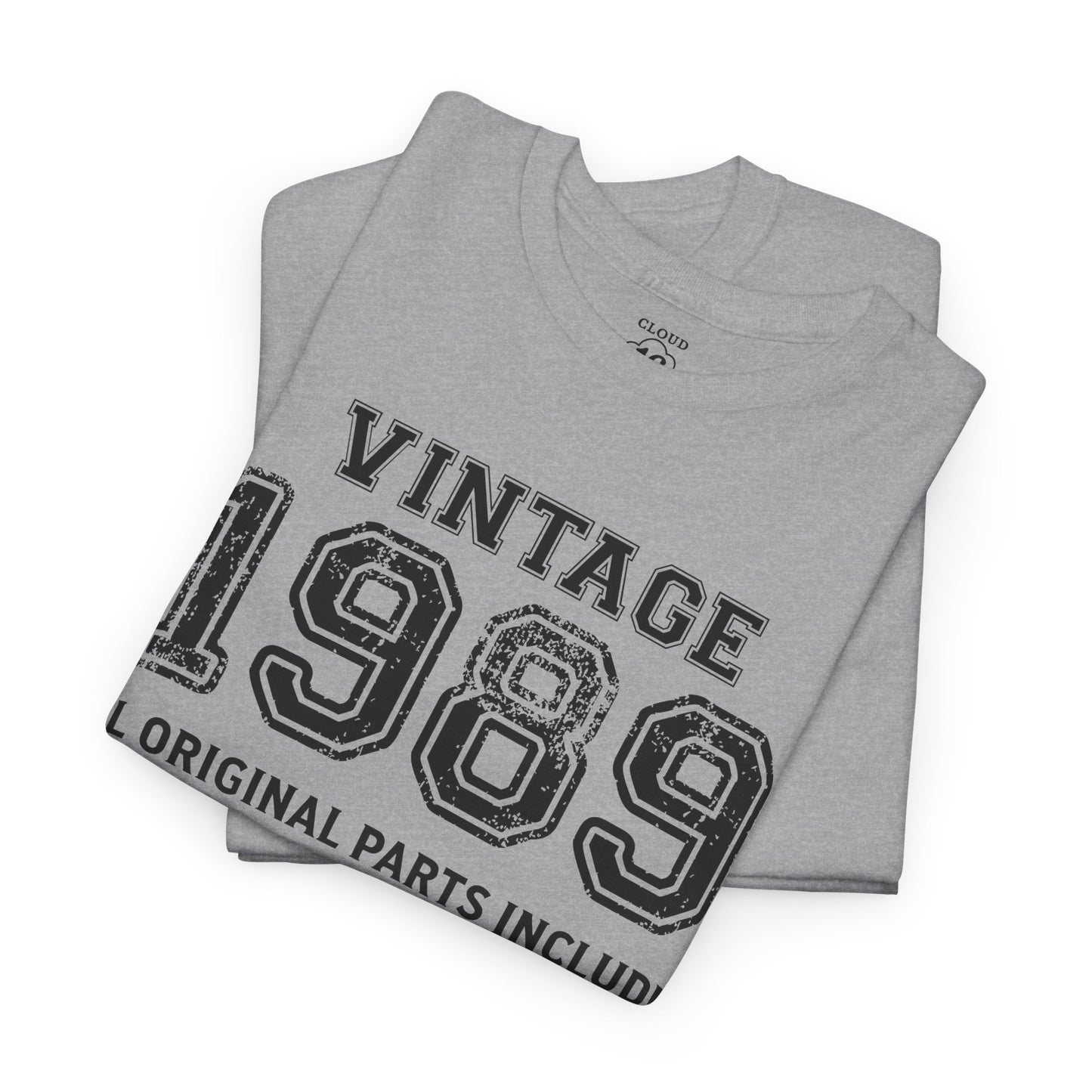 Vintage 1989 Retro T-Shirt - Premium Unisex Cotton Tee