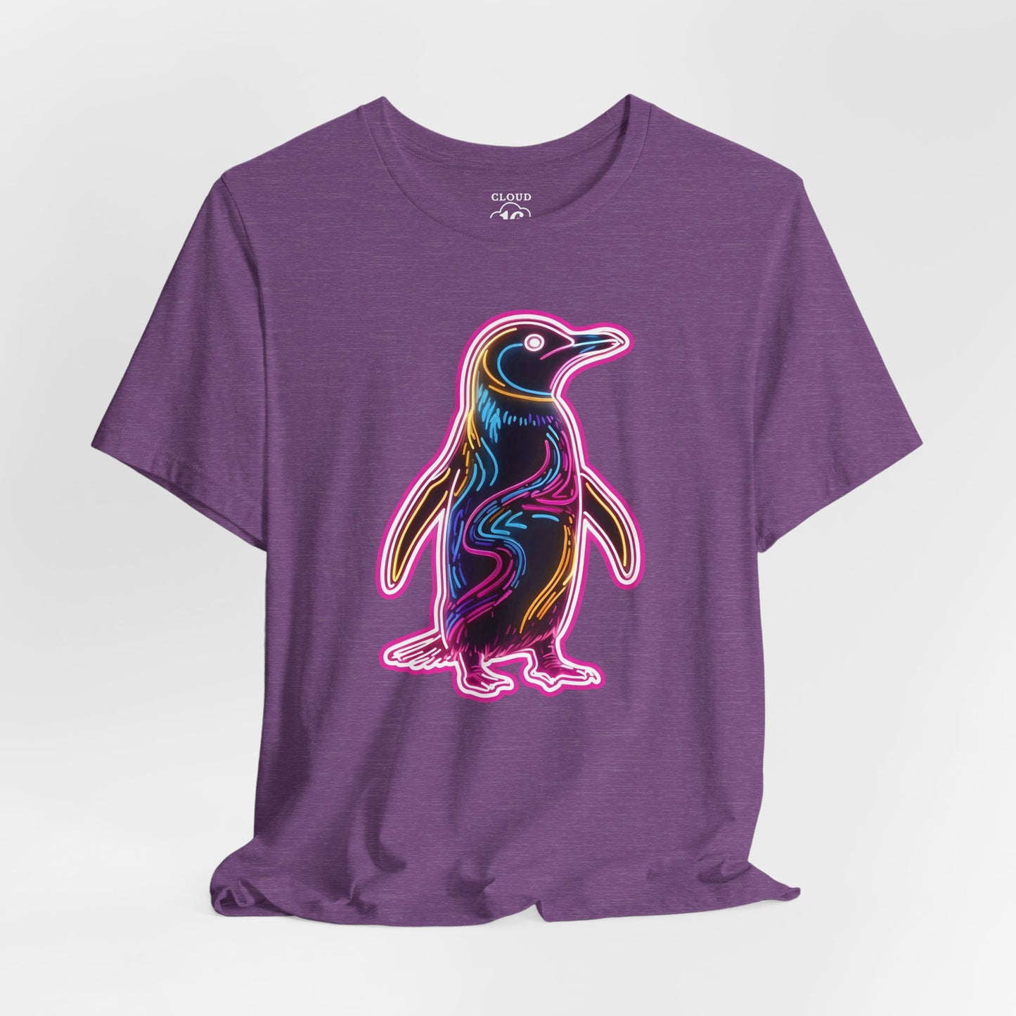 Vibrant Penguin T-Shirt - Cute Animal Graphic Tee for Men & Women | Fun Summer Apparel