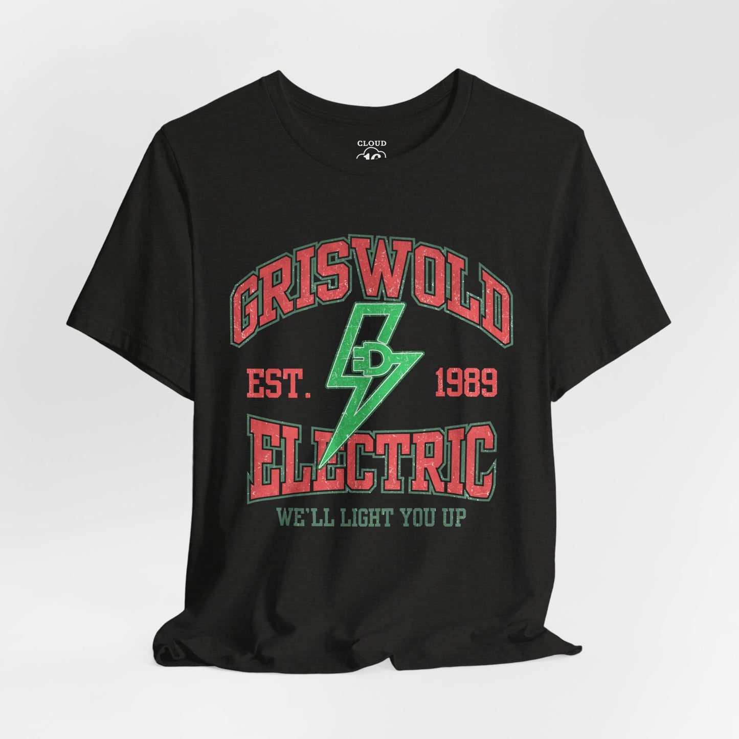 Griswold Electric Christmas Lights T-Shirt - Retro Holiday Graphic Tee