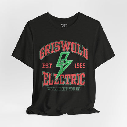 Griswold Electric Christmas Lights T-Shirt - Retro Holiday Graphic Tee