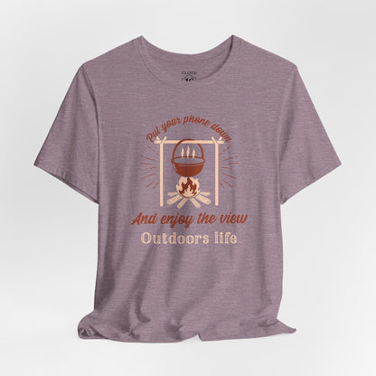 Motivational Outdoor Adventure T-Shirt - Inspirational Quote Tee