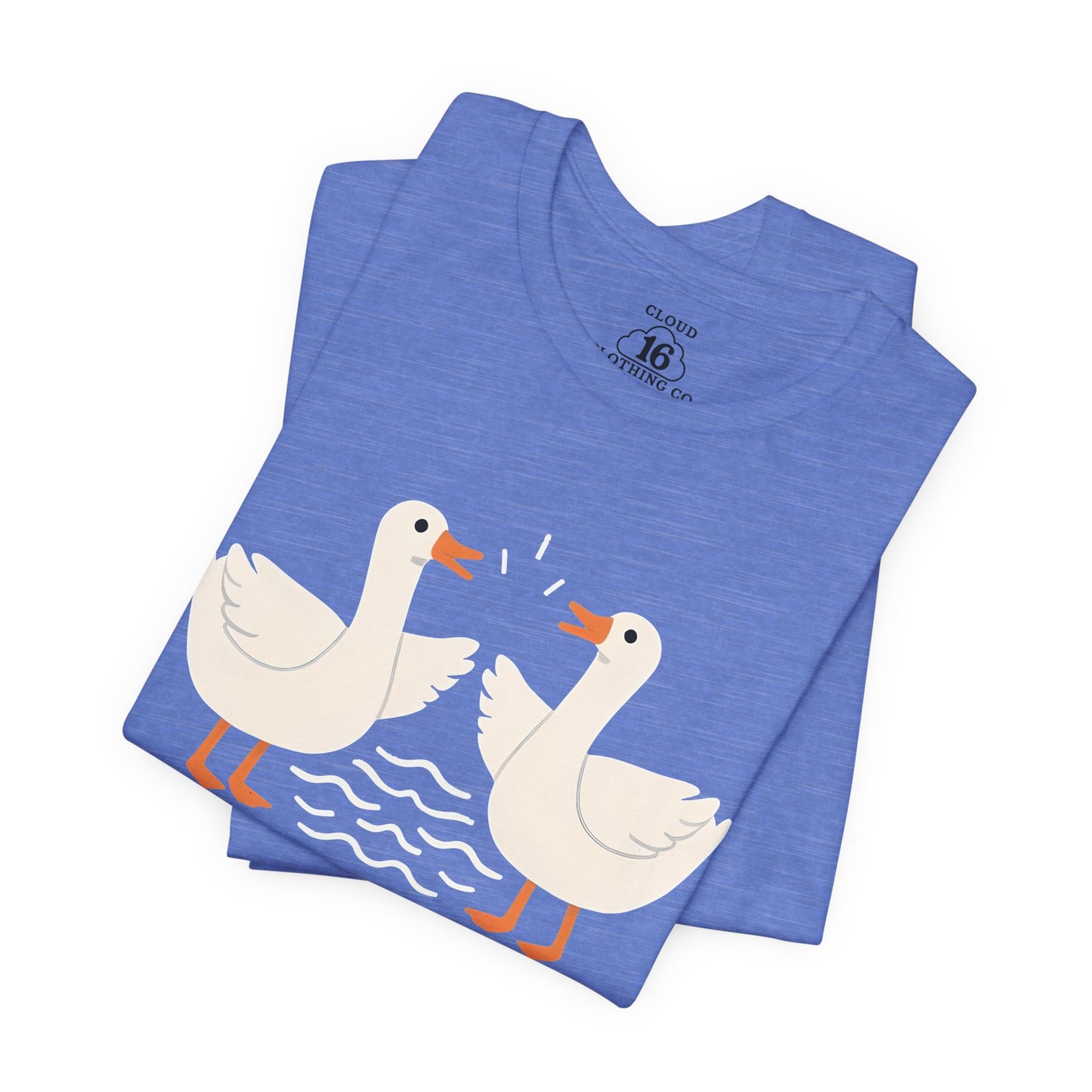 Goose Bumps Funny T-Shirt - Unisex Casual Tee for Animal Lovers