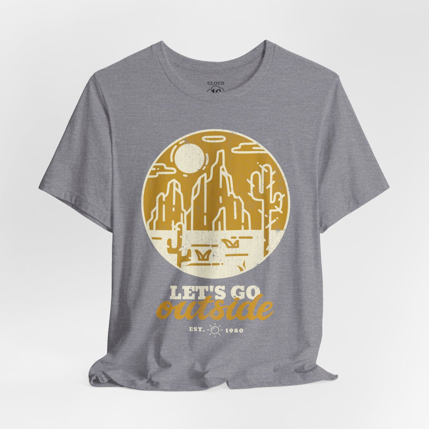 Let's Go Outside Adventure Tee - Premium Outdoor Nature Lover Shirt