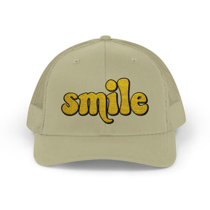 Sparkling Smile Snapback Trucker Cap - Premium Summer Hat for Festivals & Everyday Wear