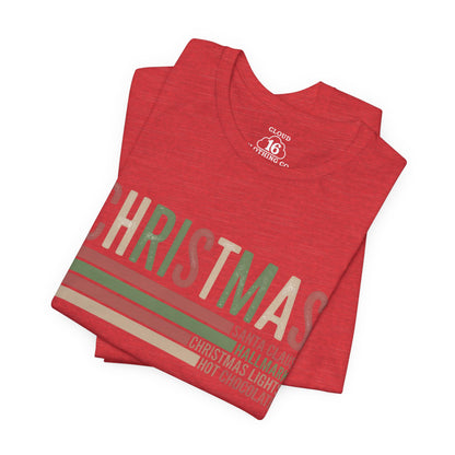 Christmas Checklist Unisex Tee