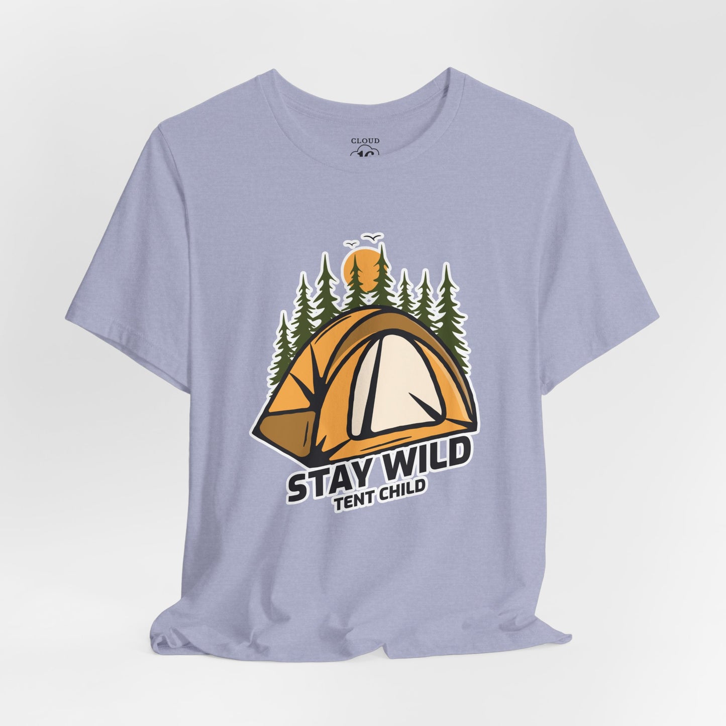 Stay Wild Adventure Camping T-Shirt - Outdoor Nature Lover Gift