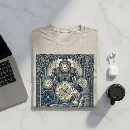 Weird Girls Club Steampunk Inventor T-Shirt - Black Label Series