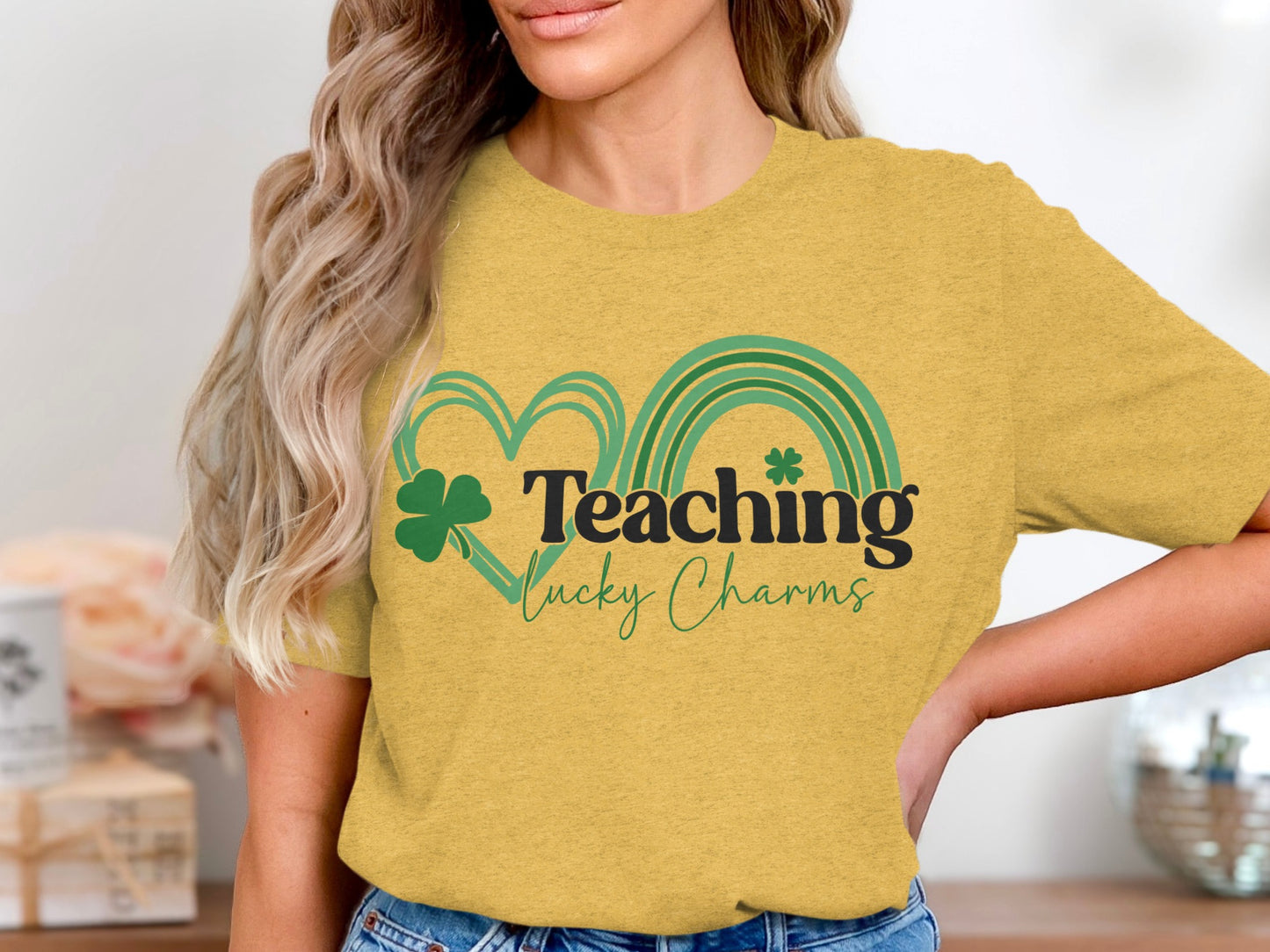 Teaching Lucky Charms Graphic Tee Shirt
