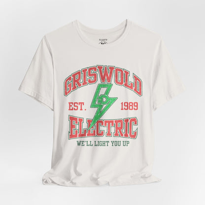 Griswold Electric Christmas Lights T-Shirt - Retro Holiday Graphic Tee