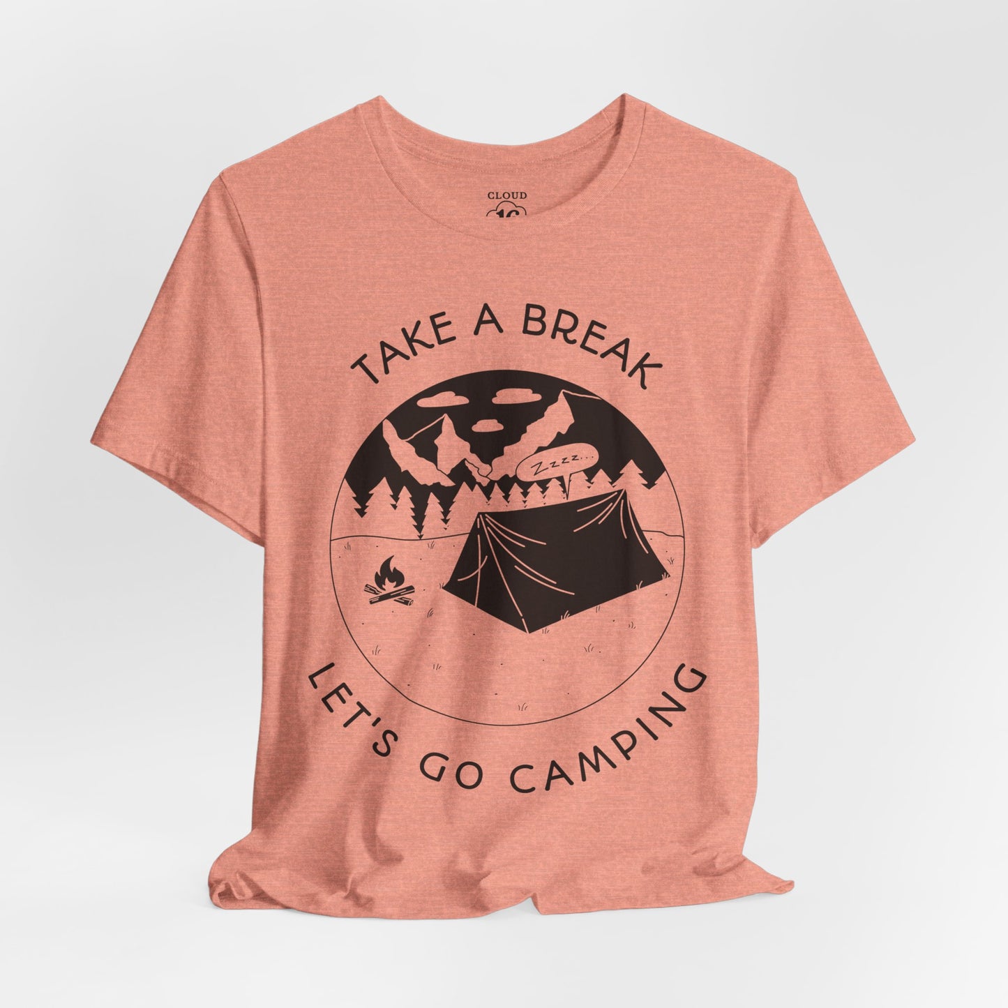 Relaxing Camping T-Shirt - Adventure Outdoor Apparel for Nature Lovers