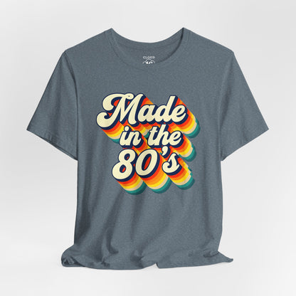 Retro 80s Vintage Unisex T-Shirt - Nostalgic Graphic Tee for Music Lovers
