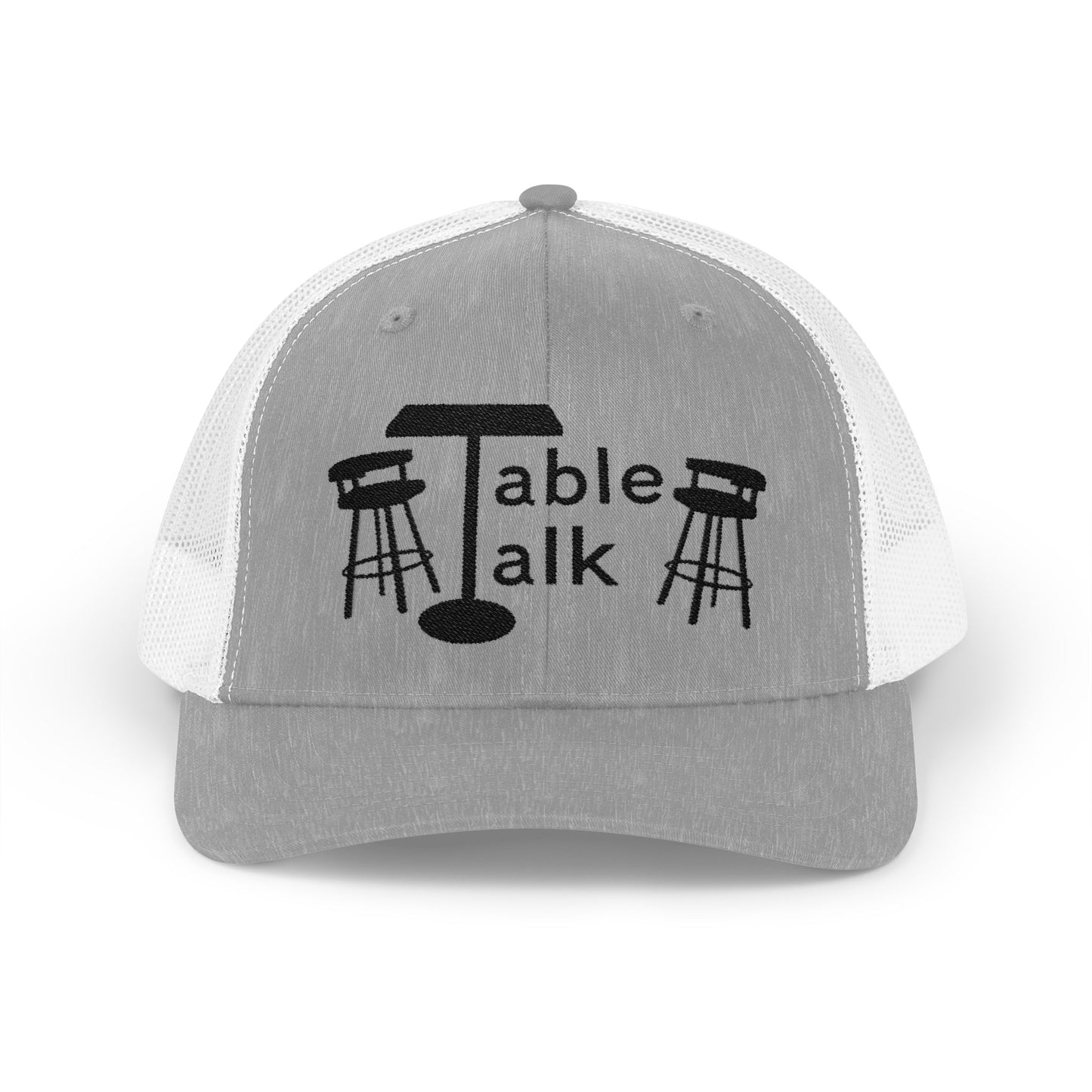 Table Talk Logo Embroidered Snapback Trucker Cap