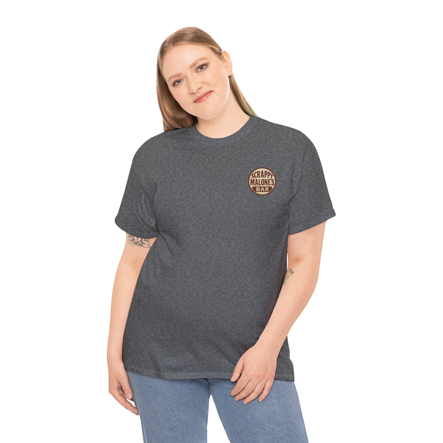 Scrappy Malone's Relaxed Fit 'Drink Drank Drunk' Funny T-Shirt - Unisex Cotton Tee