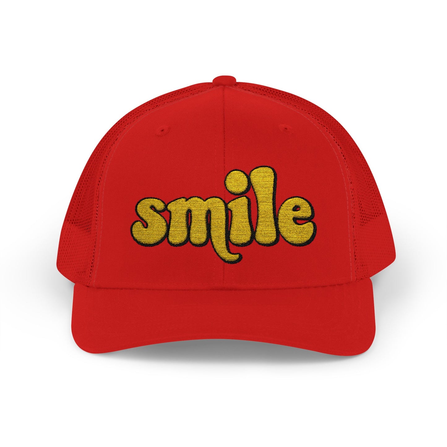 Sparkling Smile Snapback Trucker Cap - Premium Summer Hat for Festivals & Everyday Wear