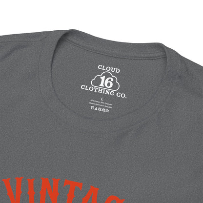 Vintage 1977 T-Shirt - Premium Unisex Heavy Cotton Retro Tee