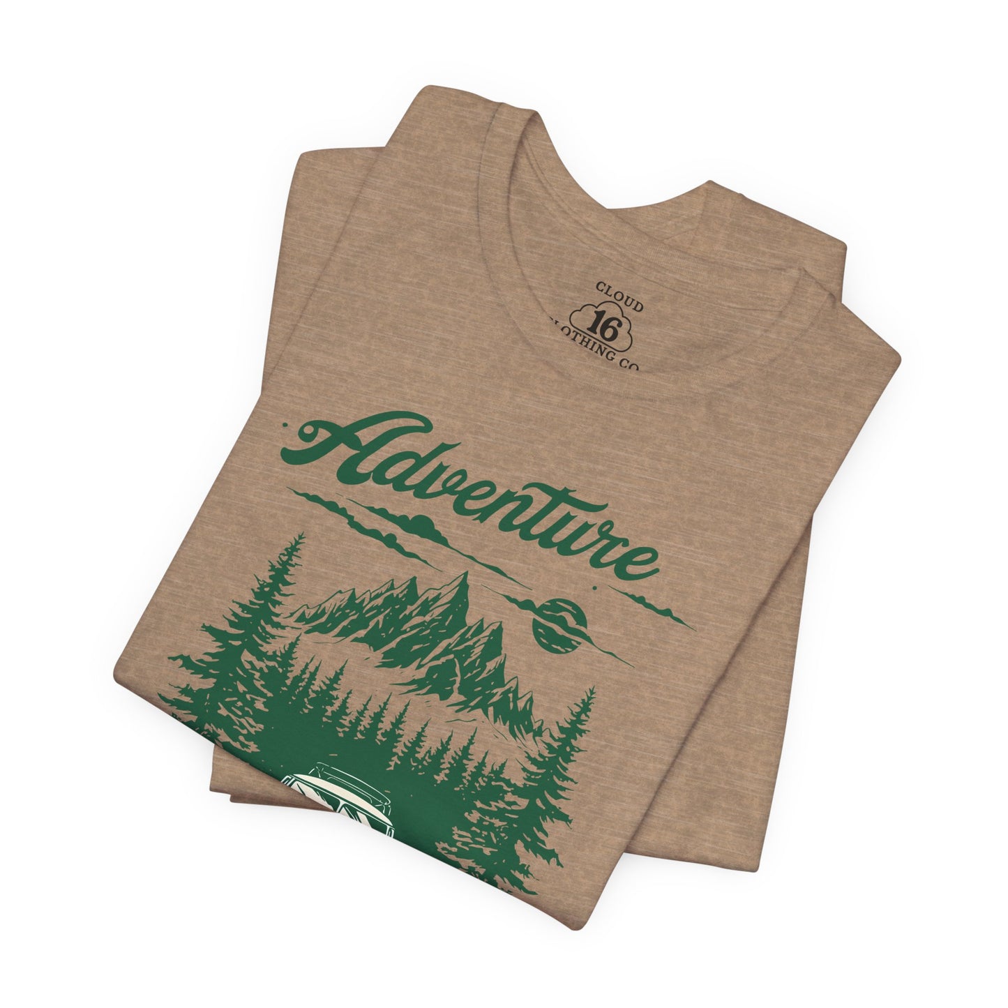Adventure Awaits Unisex T-Shirt - Premium Travel & Outdoor Apparel